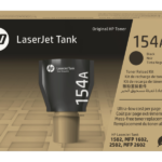 HP 154A Black LaserJet Tank Toner Reload Kit 2500 Page Yield