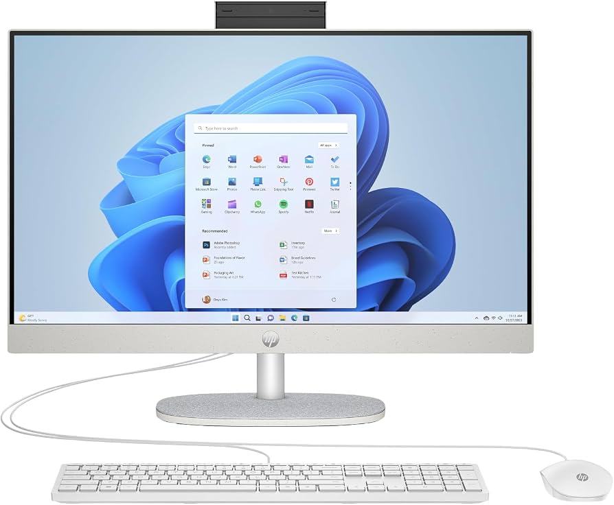 HP 24 All-in-One desktop HP 24 All-in-One desktop
