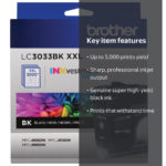 Brother LC38BK black ink