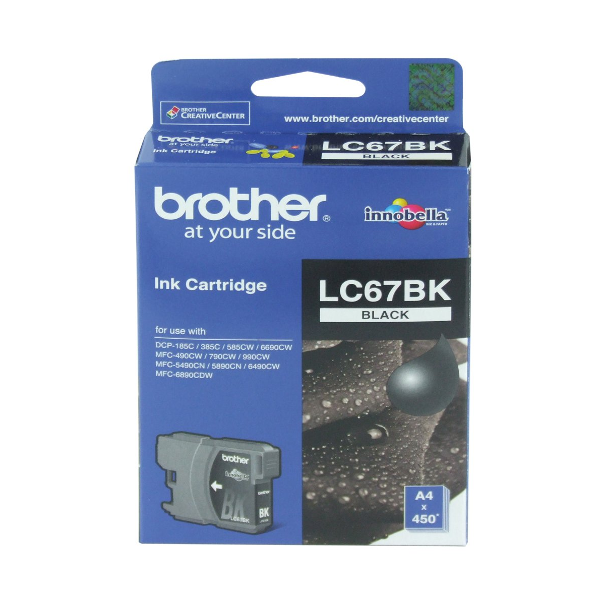 Brother LC67BK black ink Brother LC67BK black ink
