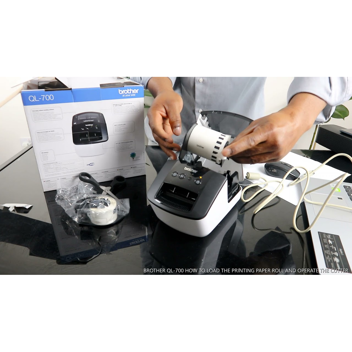 Brother QL-700 mechanism Brother QL-700 mechanism