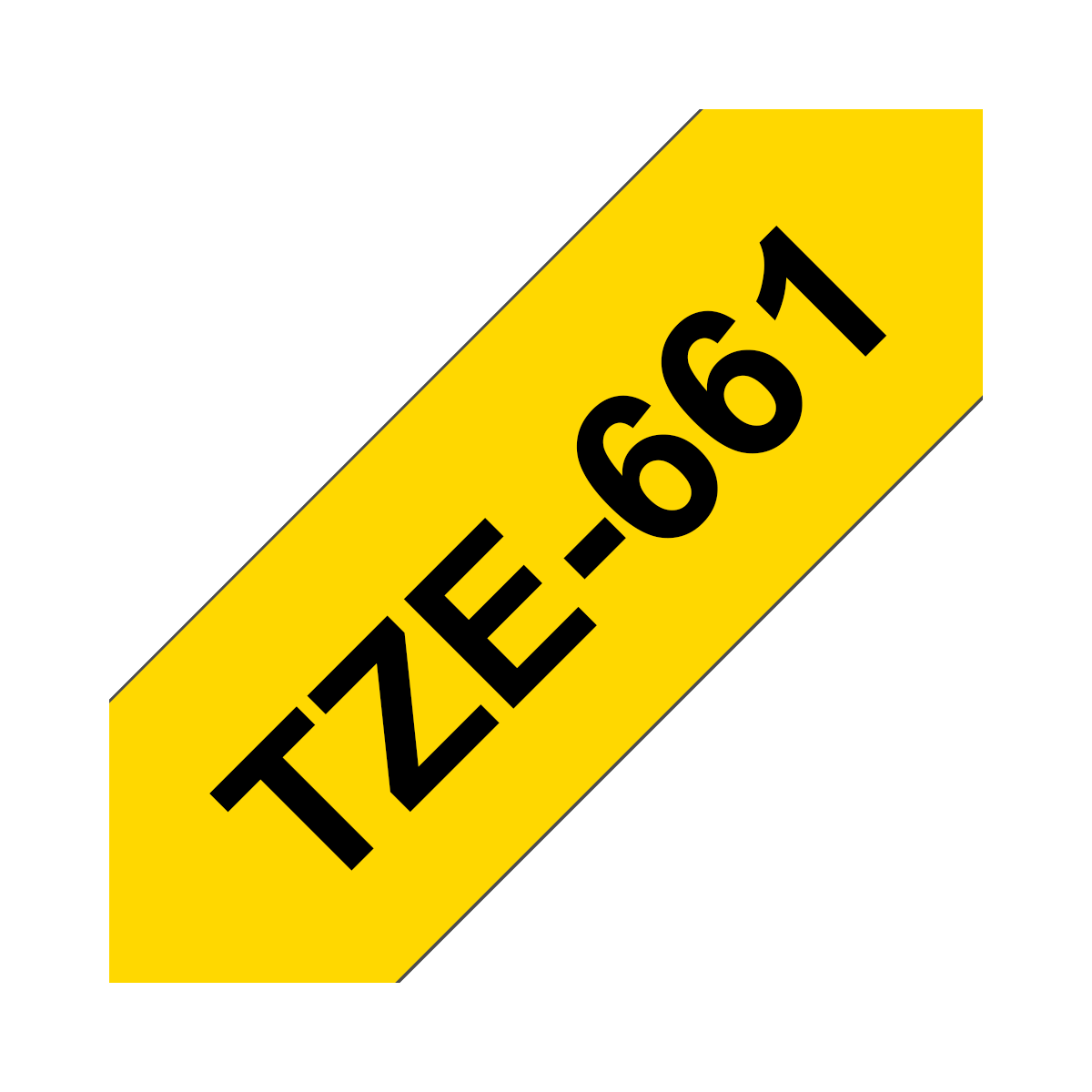 Brother TZ-661 yellow tape Brother TZ-661 yellow tape