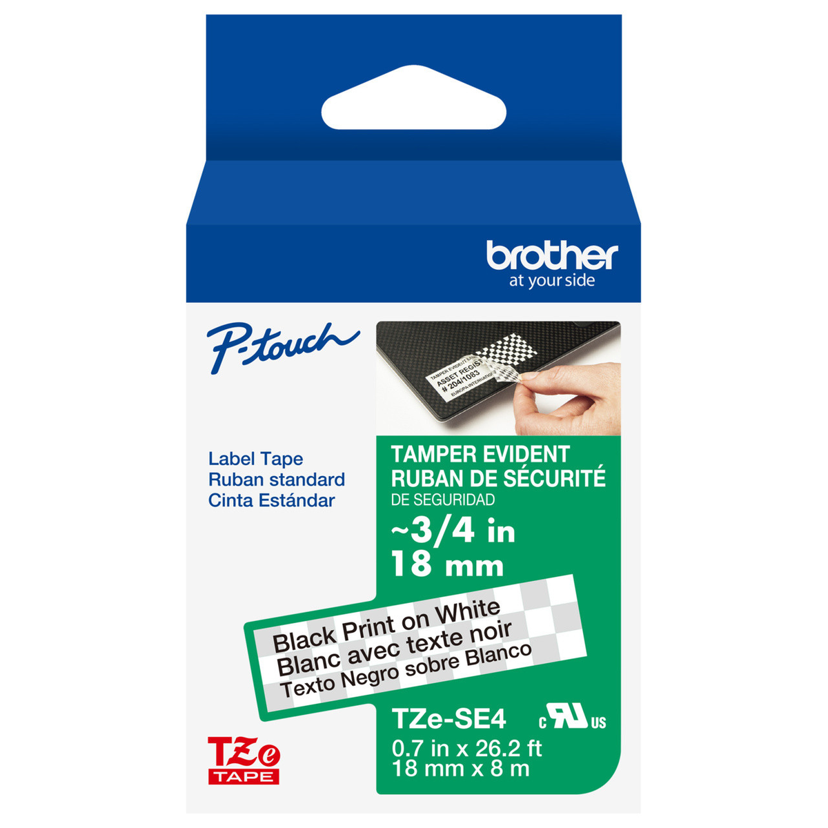 Brother TZ-SE4 security tape Brother TZ-SE4 security tape