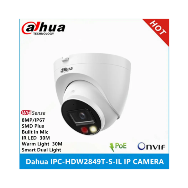 Dahua 8MP WizColor