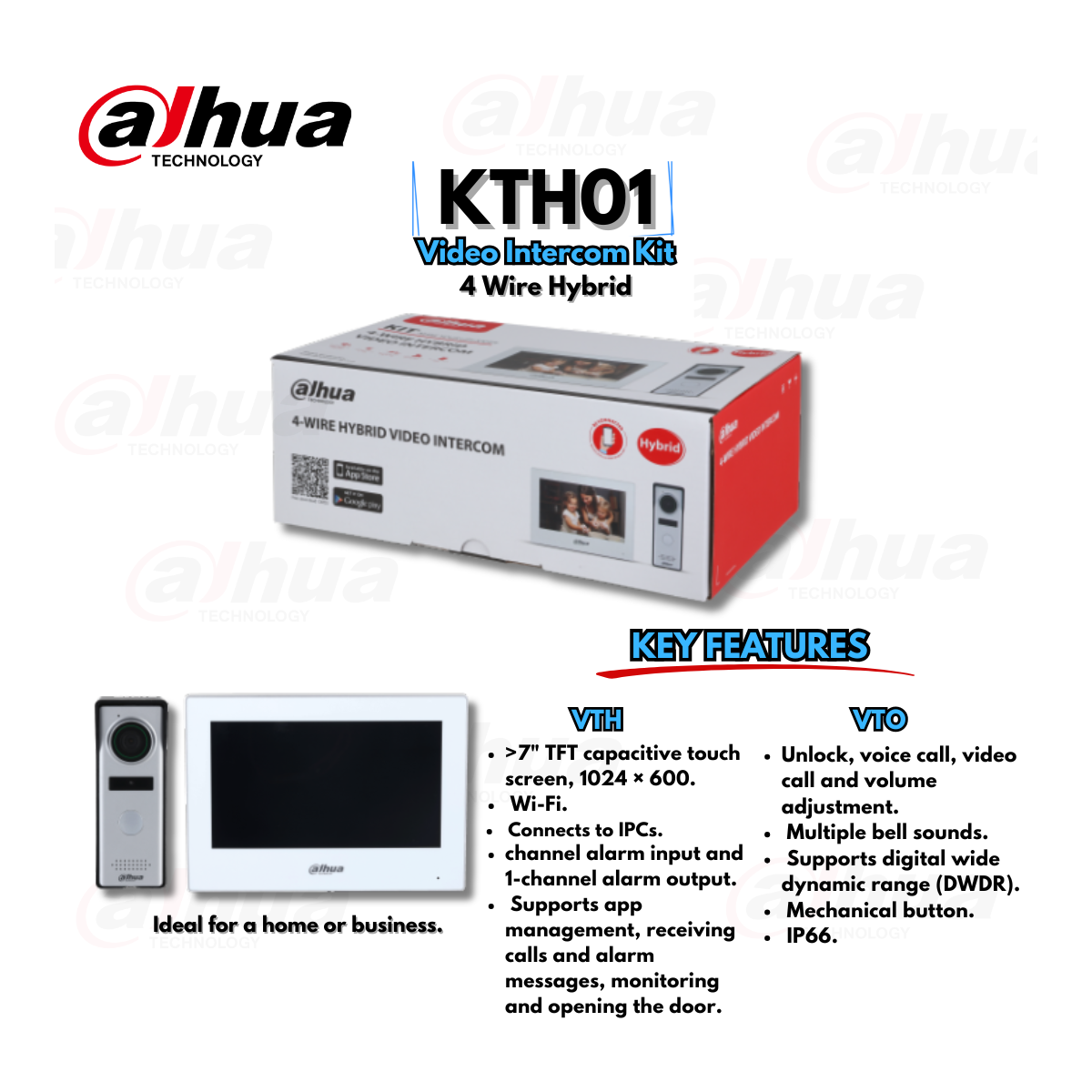 Dahua KTH01 Touchscreen Dahua KTH01 Touchscreen