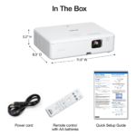 Epson CO-W01 projector