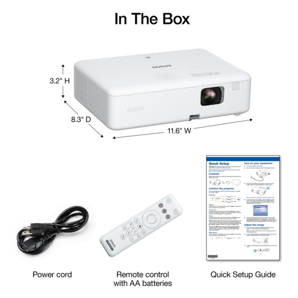 Epson CO-W01 projector