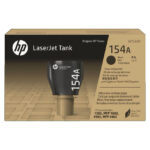 HP 154A Black LaserJet Tank Toner Reload Kit 2500 Page Yield
