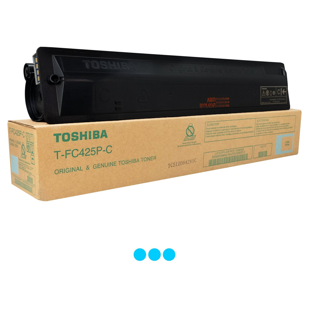 Toshiba cyan toner Toshiba cyan toner