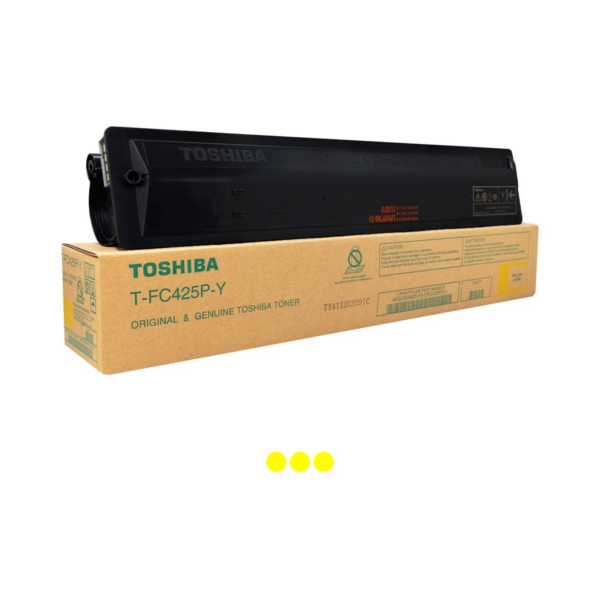 Toshiba yellow toner