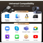 Ugreen CM831 4K Webcam