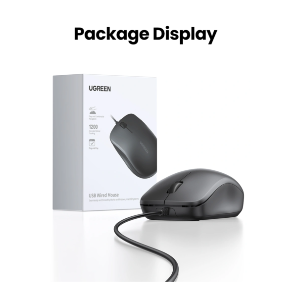Ugreen Wired Optical Mouse