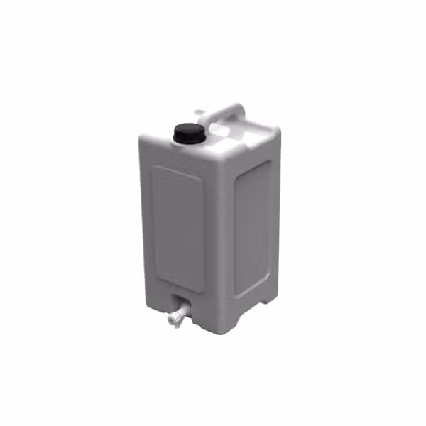 25L square water can