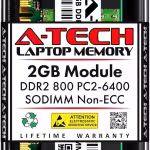 2GB DDR2 200-Pin SODIMM