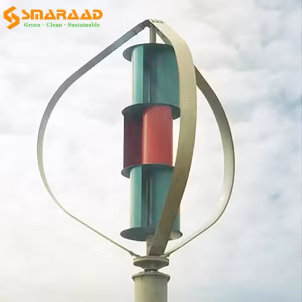 2kW vertical wind turbine