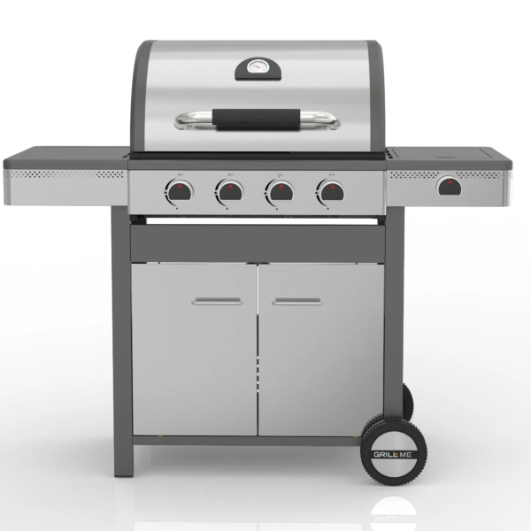 4 burner gas grill