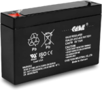 6V 7Ah lead acid battery