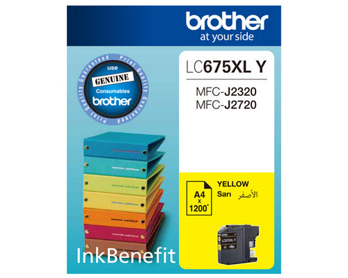 Brother LC-675XL Y Yellow