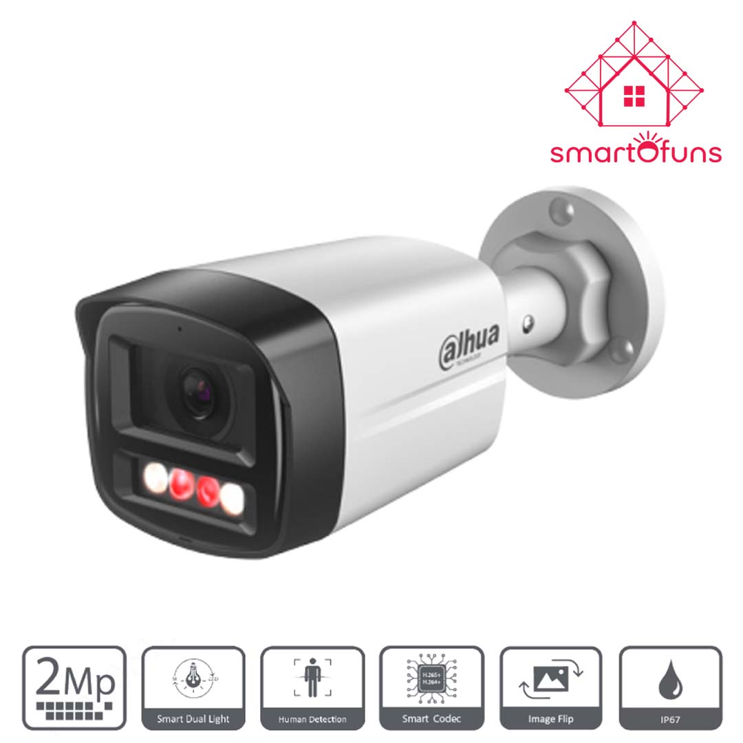 Dahua dual light bullet camera Dahua dual light bullet camera