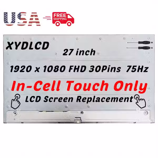 HP 27-CR touch screen