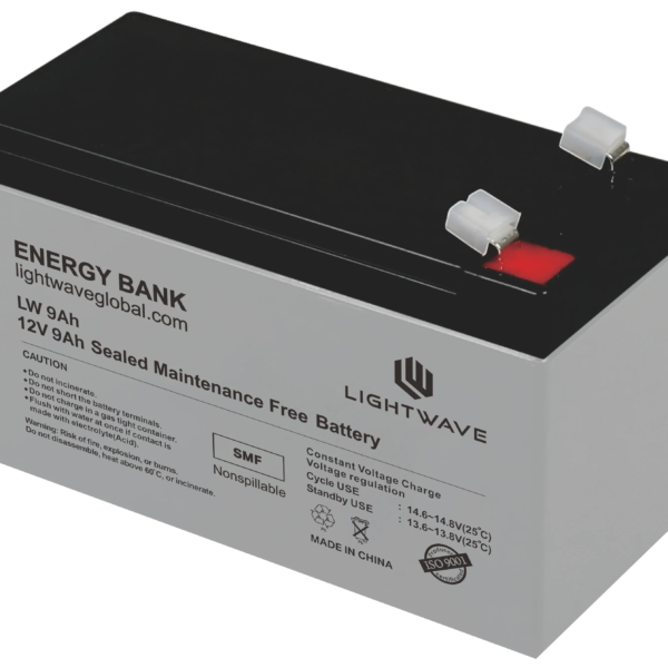 Lightwave LW12V/9AH battery