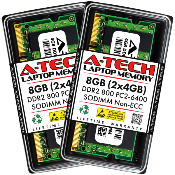 Mecer DDR2-8-NB2G 2GB