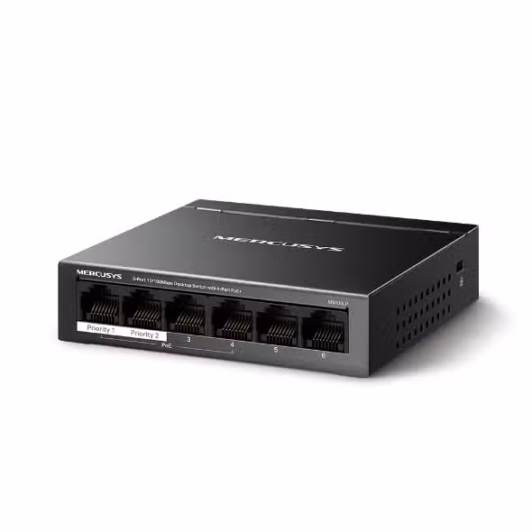 Mercusys MS106LP PoE+ switch