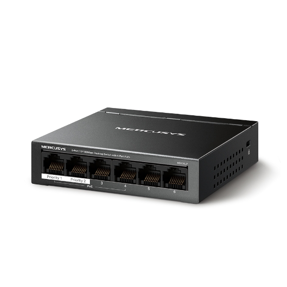 Mercusys MS106LP PoE+ switch