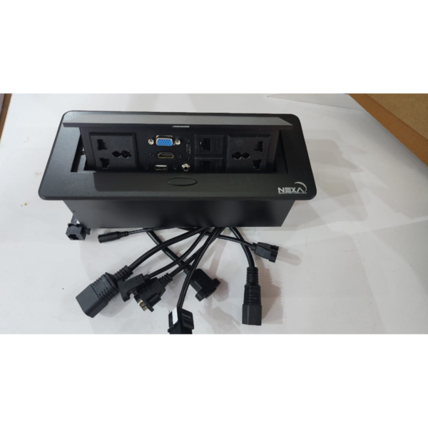 Nexa Black Pop-up Socket