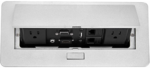 Nexa Flip-up Socket Silver