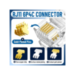 OEM RJ11 6P4C Plug