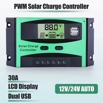 PWM 30A charge controller