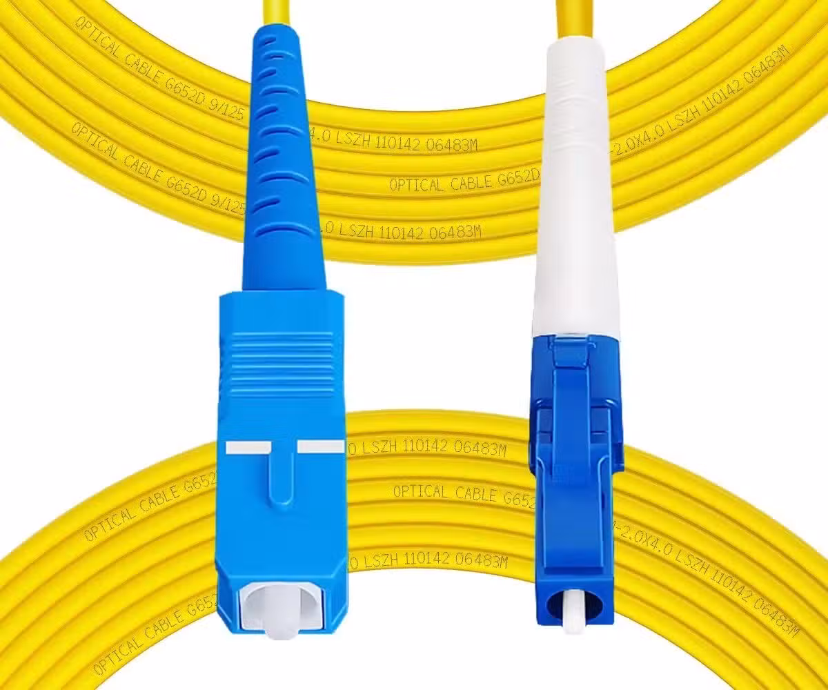 SC LC OS2 patch cord SC LC OS2 patch cord