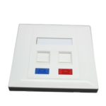 Siemon CAT6 dual faceplate