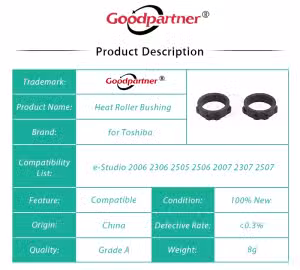 Toshiba fuser roller bushing