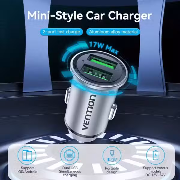 Vention CC-63-H car charger