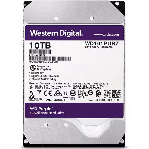 Western Digital Purple 10TB