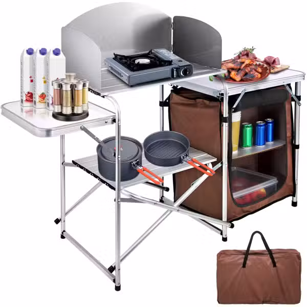 camping kitchen folding unit