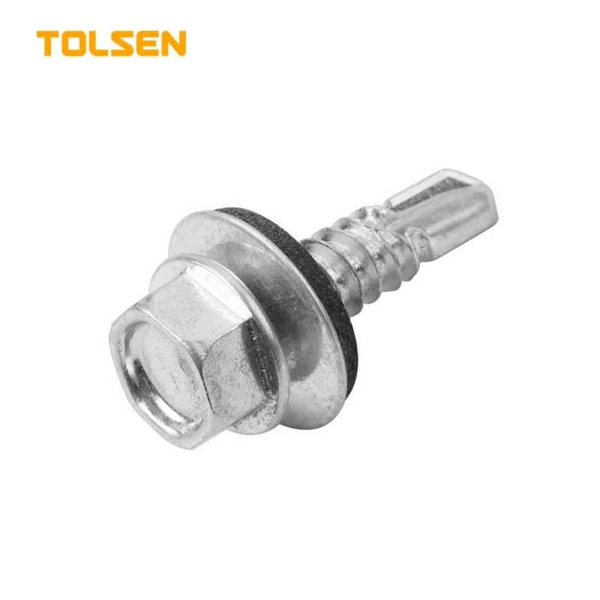 self-drilling hex screw
